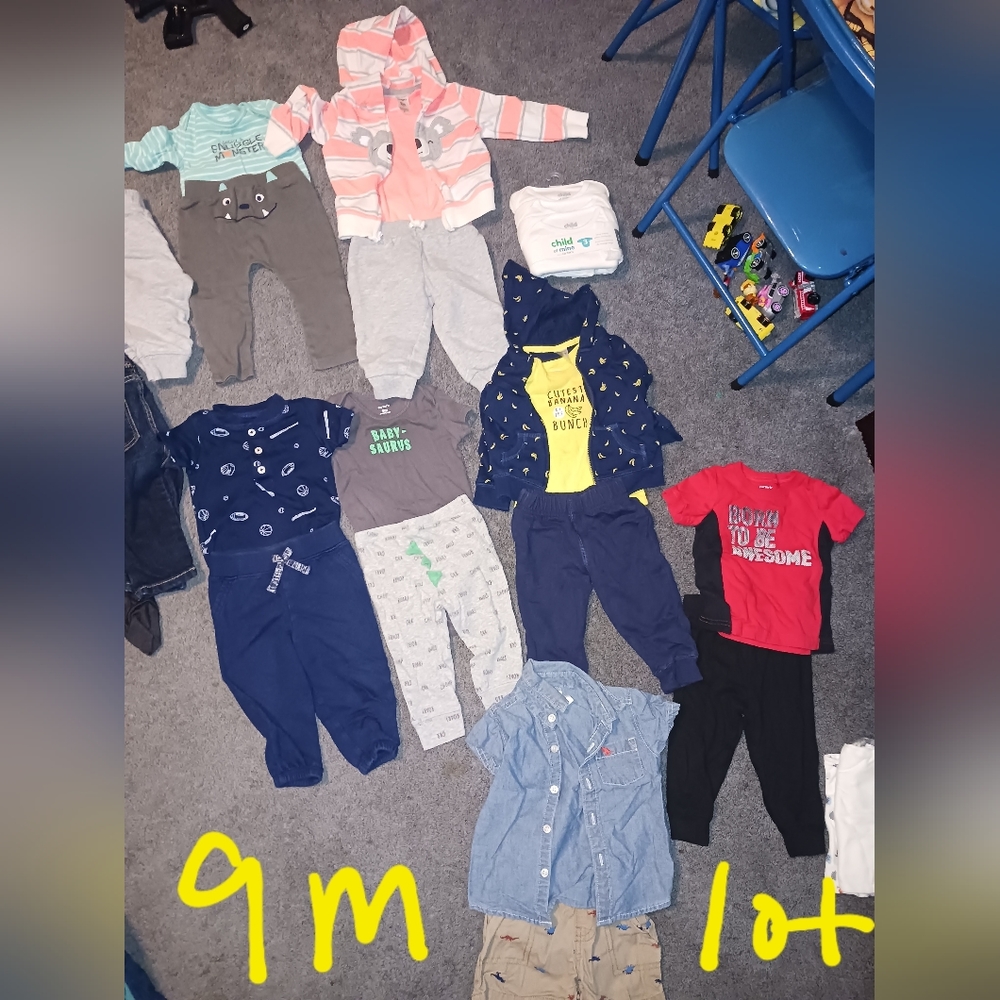 Boys Carters lot of clothes